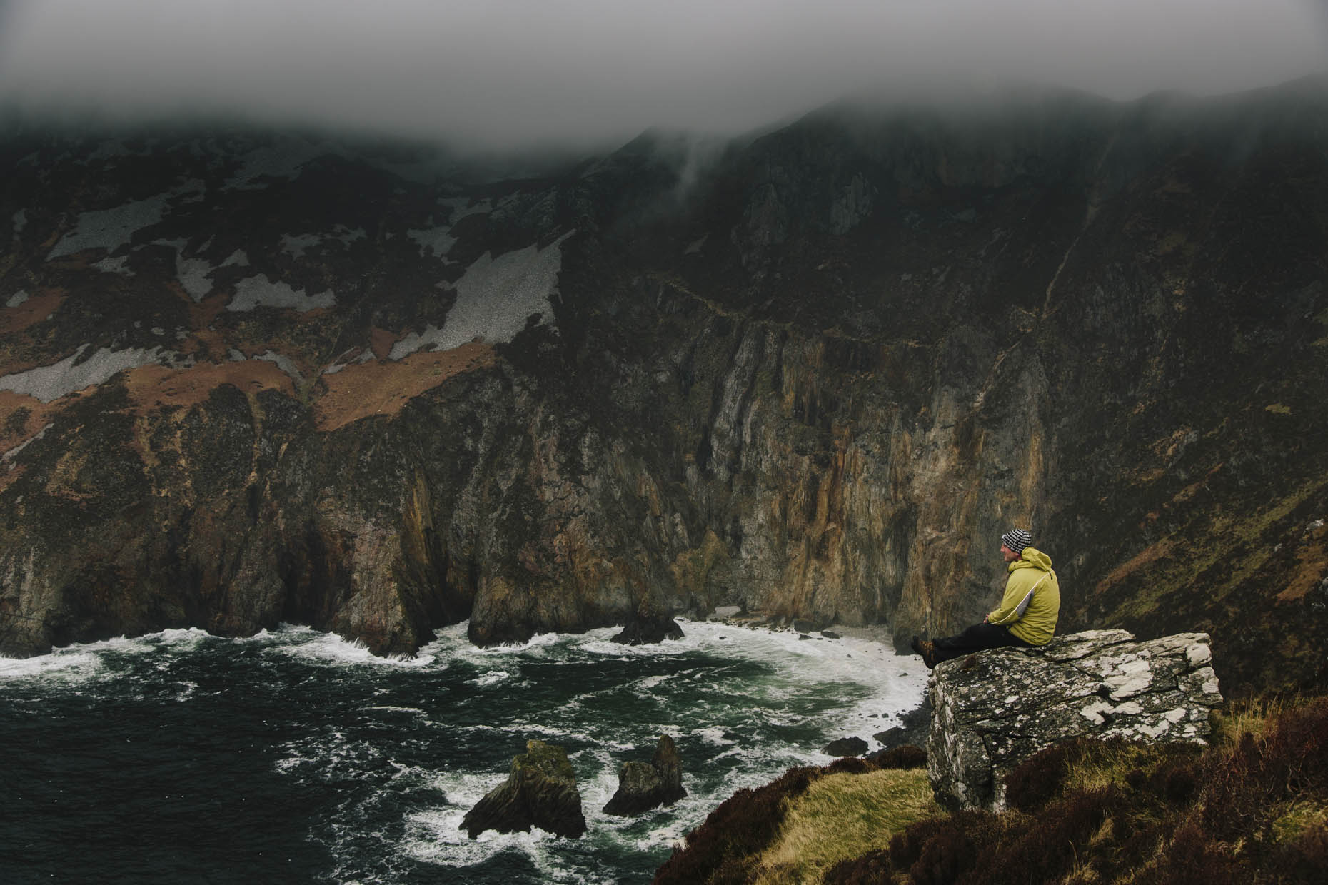 Iain Miller, Rock Climber, Donegal, Ireland